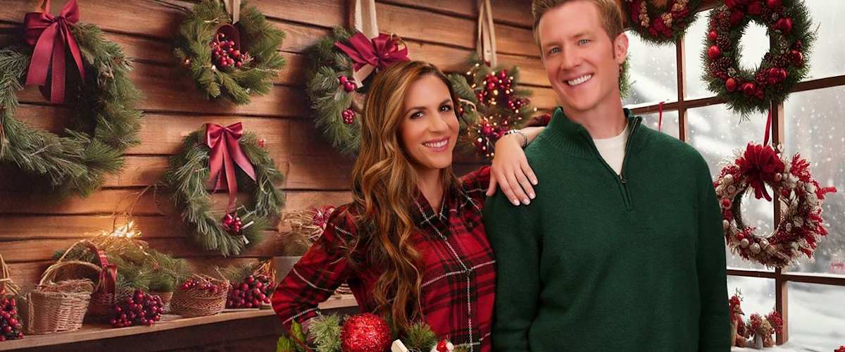 Christmas Wreaths and Ribbons