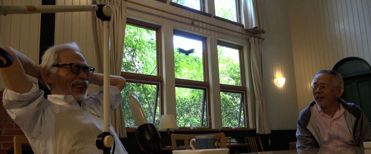 Hayao Miyazaki and the Heron