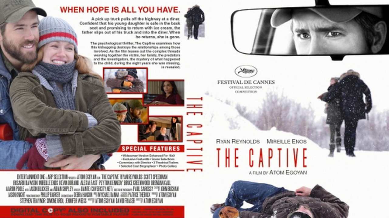 Dvd Cautiva - Captives - Película Atom Egoyan Ryan Reynolds