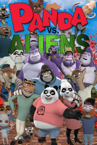 Panda vs Aliens